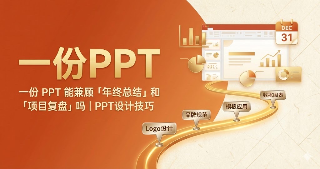 一份 PPT 能兼顾「年终总结」和「项目复盘」吗｜PPT设计技巧