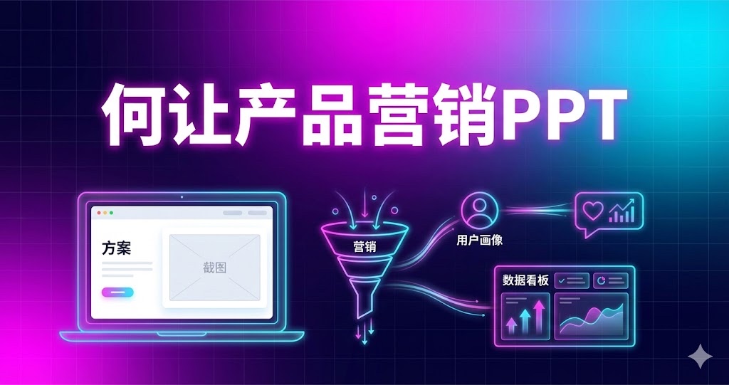如何让产品营销PPT更专业？少一点功能堆砌，多一点用户故事