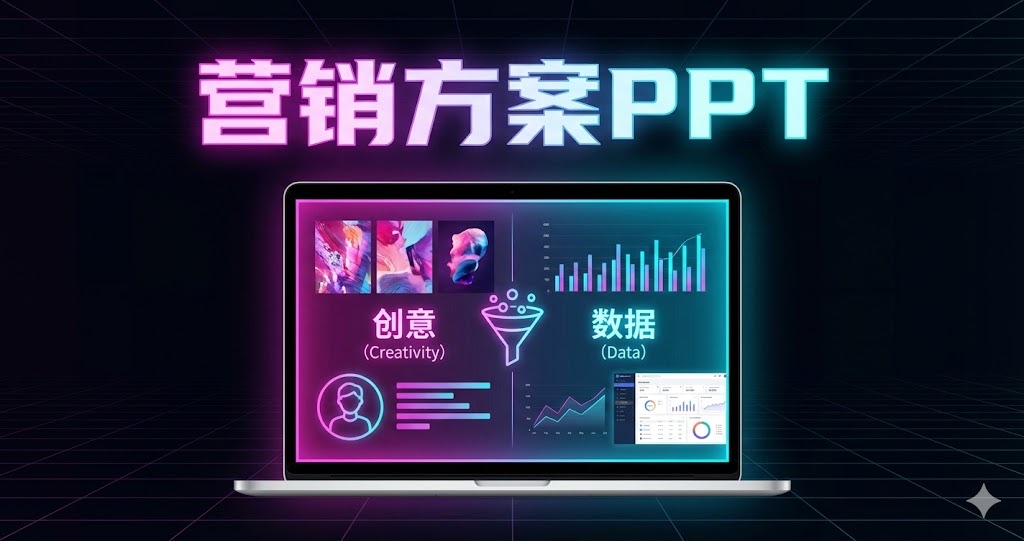 营销方案PPT里，如何同时讲清「创意」和「数据」？