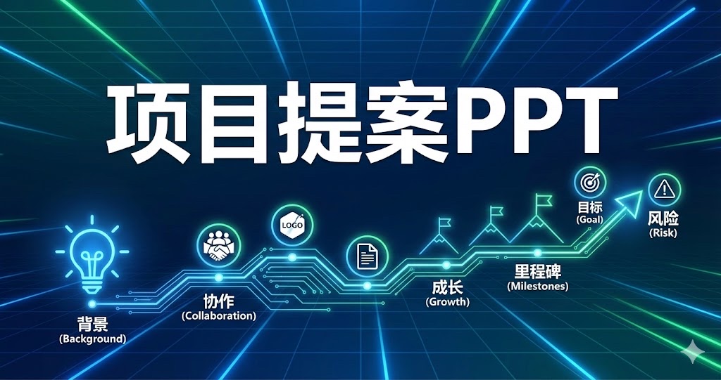 项目提案PPT一般包含哪些内容?从背景到风险的完整框架 项目提案PPT一般包含哪些内容?从背景到风险的完整框架