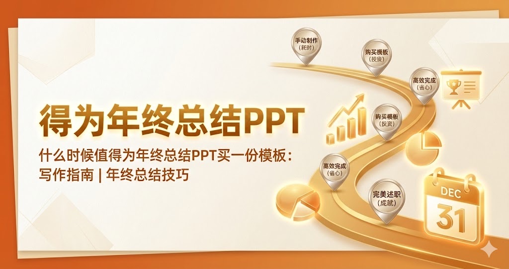 什么时候值得为年终总结PPT买一份模板：写作指南｜年终总结技巧